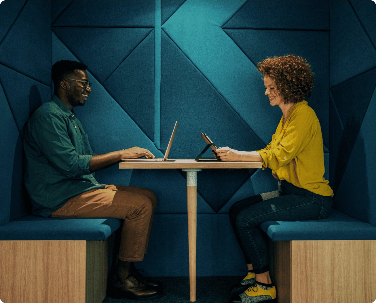 Business meeting or company team image