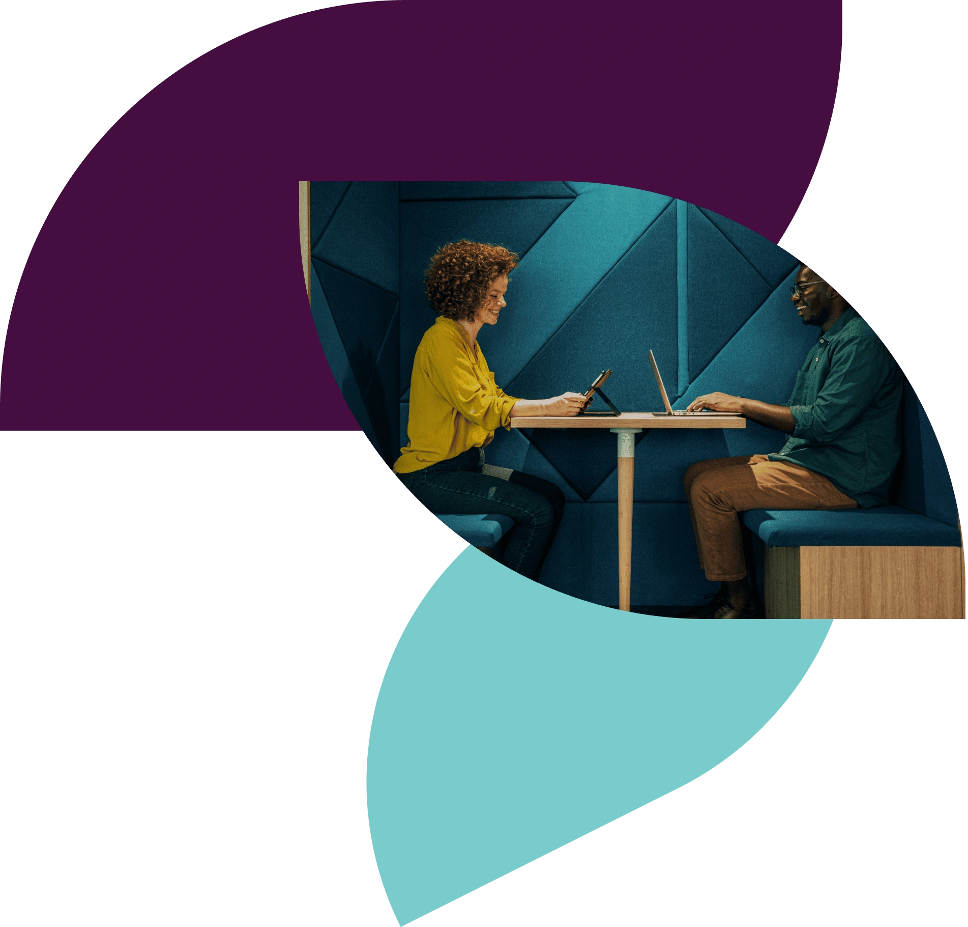 Business relocation or mobility graphic