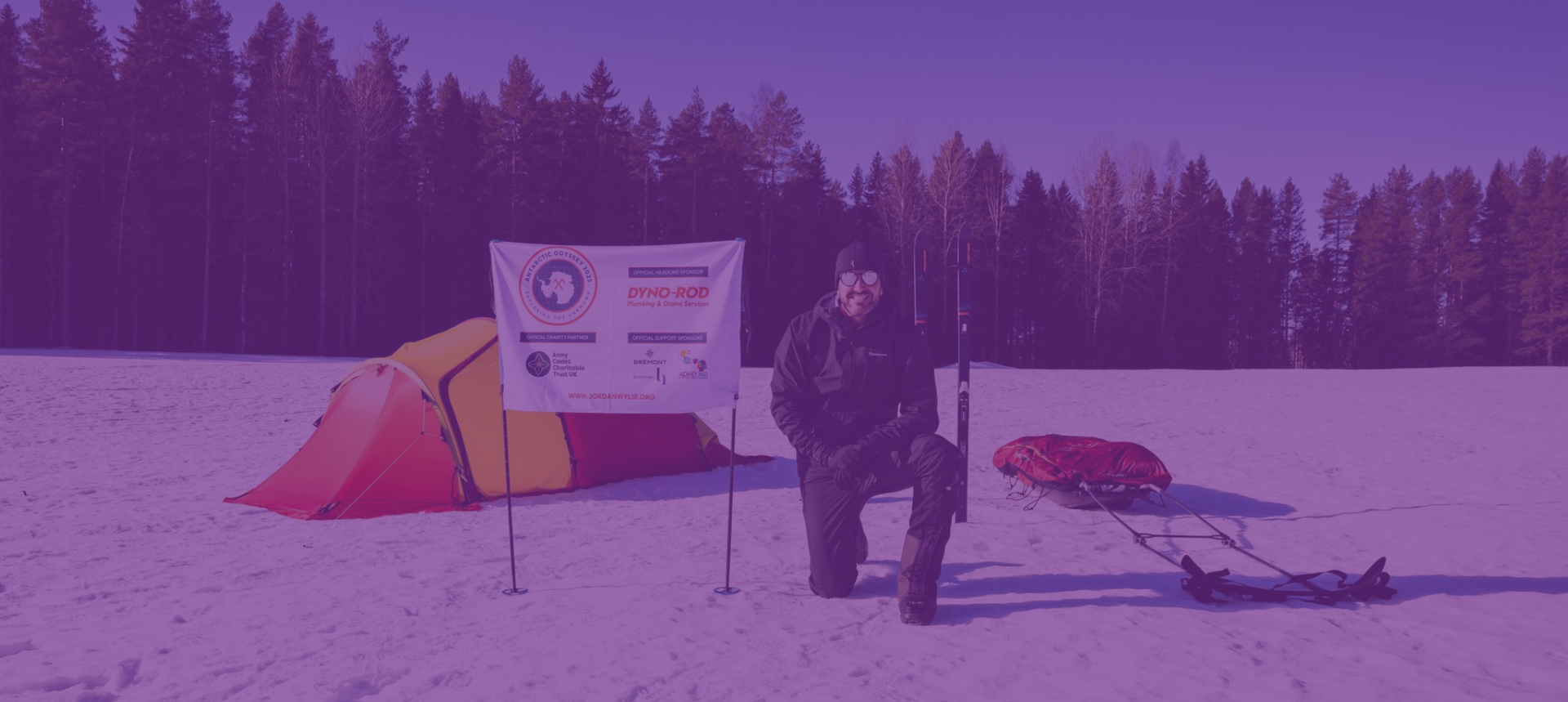 Supporting Jordan Wylie’s Antarctic Odyssey 2025